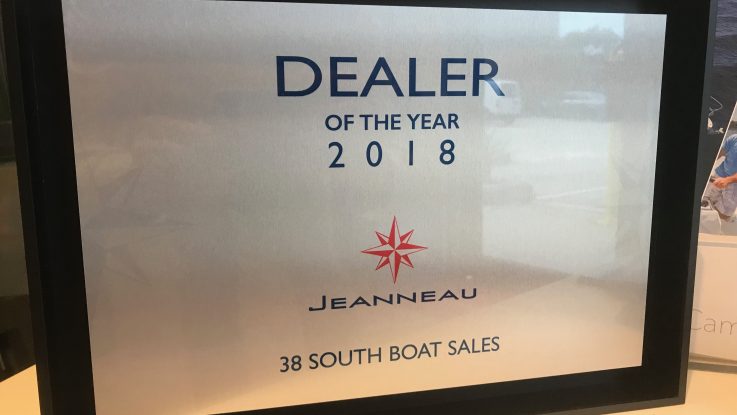 38 South - Jeanneau Dealer of the Year